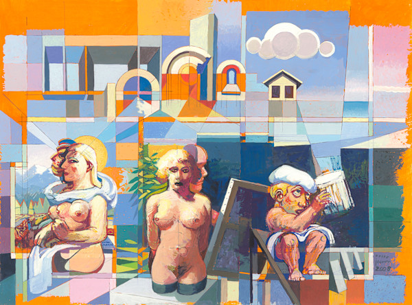 Three Figures, 2008 1/50 by Peter Jooren