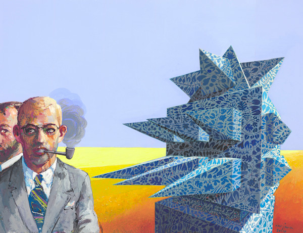 Man Pipe 3D, 2010 1/50 by Peter Jooren