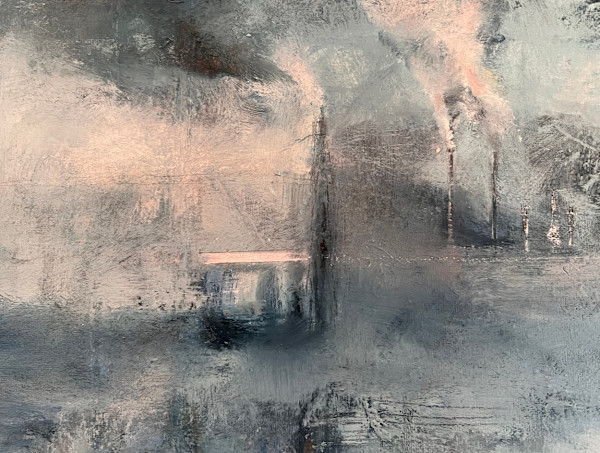 Pink Bridge by Deborah Moss Marris