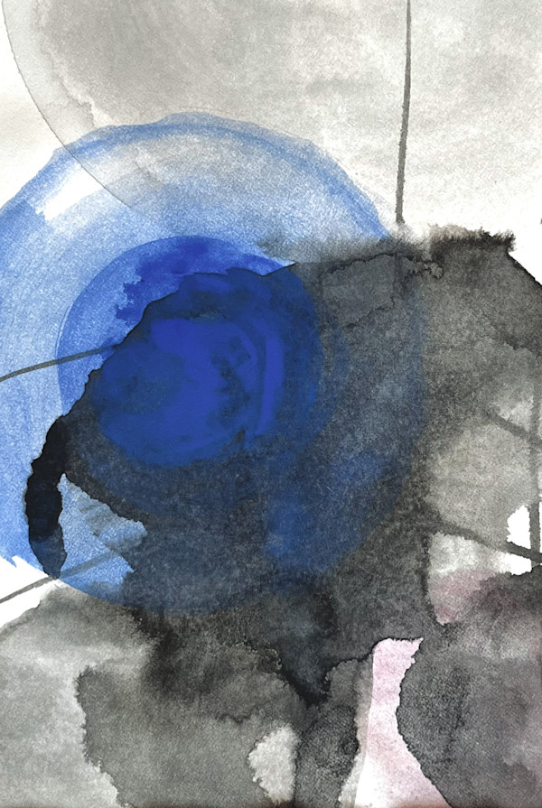 STUDY: “HER” (CIRCLES AND LINES Series) by ROSALIND NZINGA VAUGHN-NICHOL