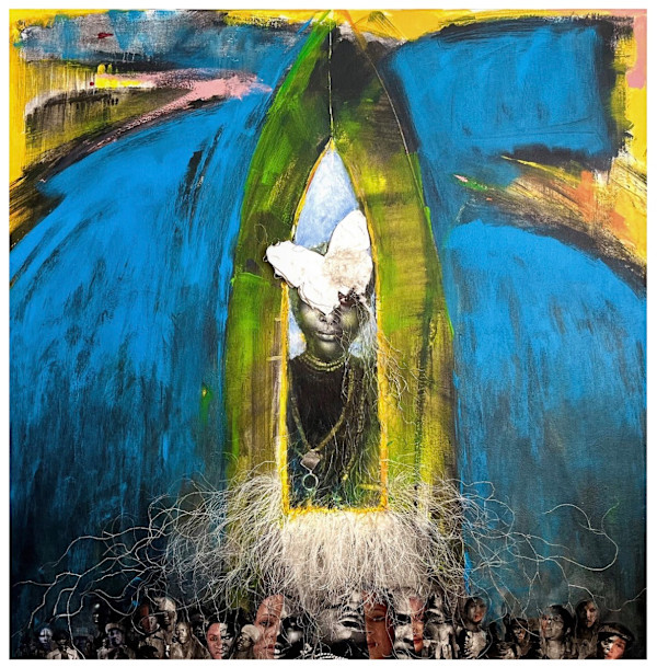 "THESE SHOULDERS HERE" 2023 by ROSALIND NZINGA VAUGHN-NICHOL, Image 2.