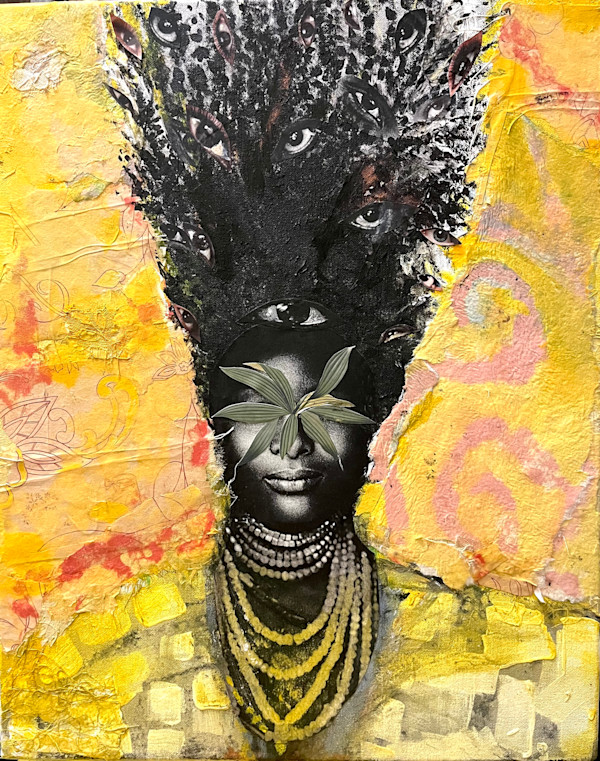 HER HAIR IS HER GLORY 2022 by ROSALIND NZINGA VAUGHN-NICHOL, Image 1.