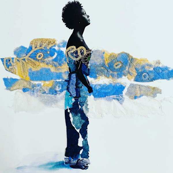 INDIGO ROAD, 2020 by ROSALIND NZINGA VAUGHN-NICHOL