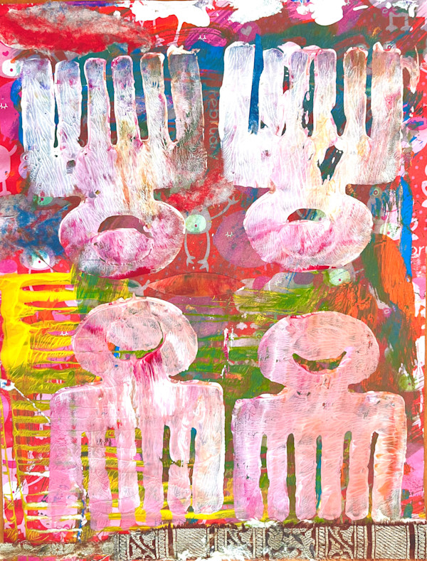 ADINKRA DUAFE = feminine by ROSALIND NZINGA VAUGHN-NICHOL