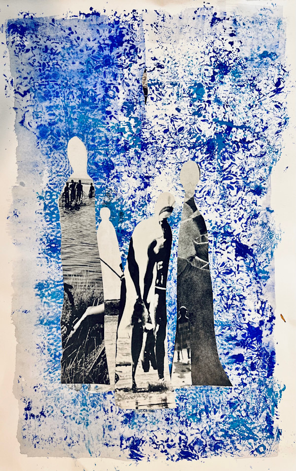 FISHER OF MEN, 2025. Ancestor's Series by ROSALIND NZINGA VAUGHN-NICHOL