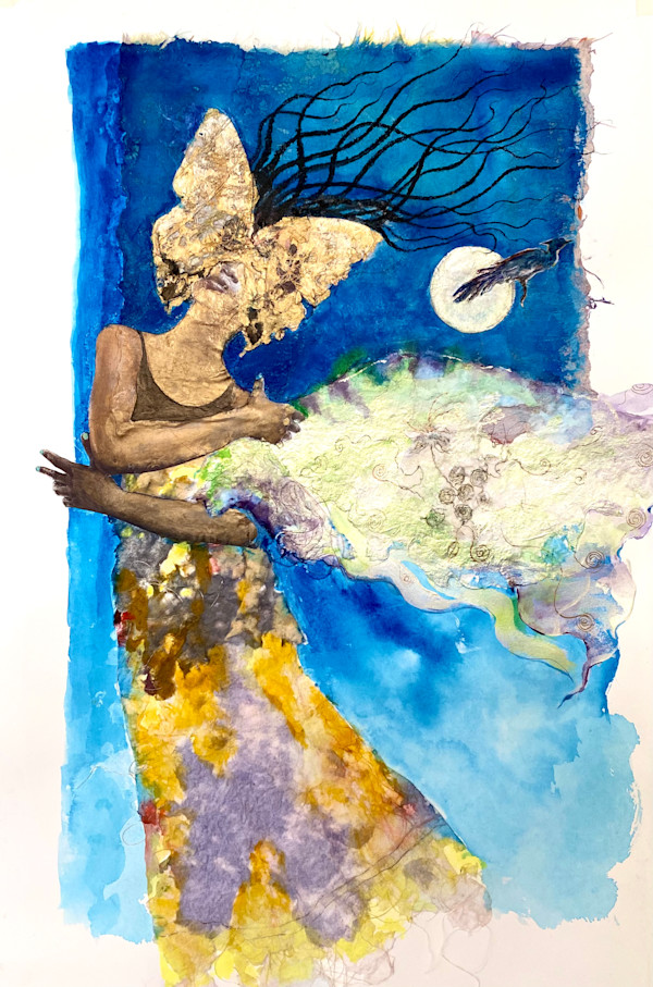 GOLDEN TIME OF THE DAY, 2021 by ROSALIND NZINGA VAUGHN-NICHOL