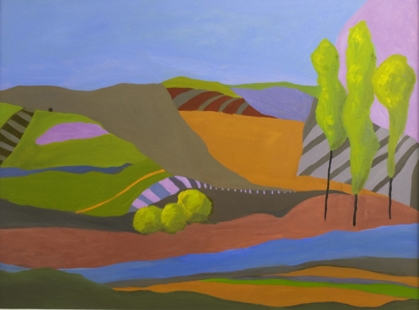 Fanciful Landscape by Lisa Purdy