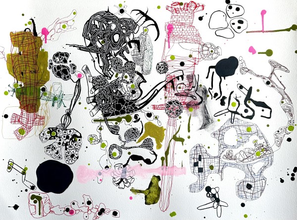 Large Drawing on paper #3 by Joseph Stabilito