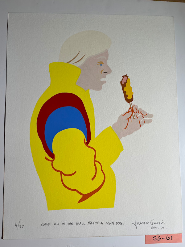 Some Kid at the Mall Eatin' a Corn Dog by Spence Guerin