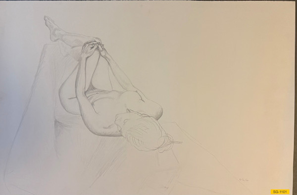 Untitled (female nude) by Spence Guerin