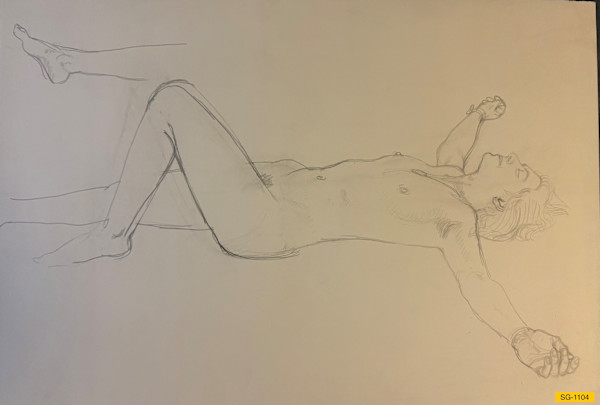 Untitled (nude model) by Spence Guerin