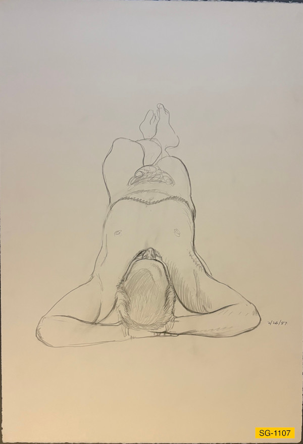 Untitled (male nude model) by Spence Guerin