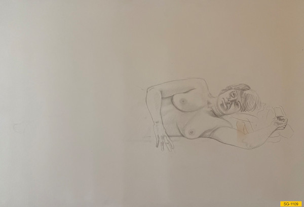Untitled (female nude) by Spence Guerin