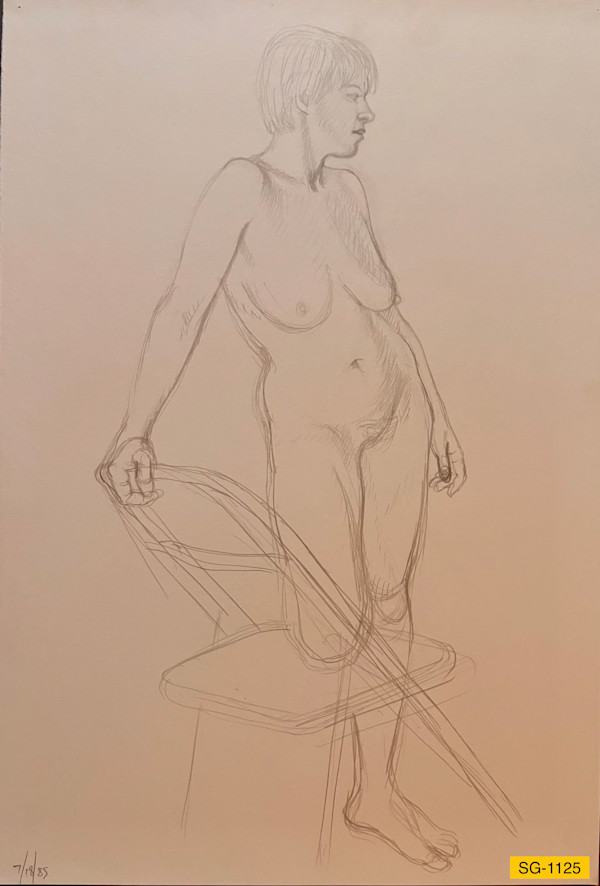 Untitled (female nude) by Spence Guerin