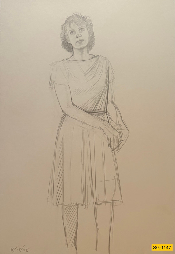 Untitled (female model) by Spence Guerin