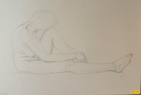Untitled (female nude model) by Spence Guerin