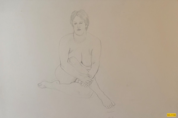 Untitled (female nude) by Spence Guerin