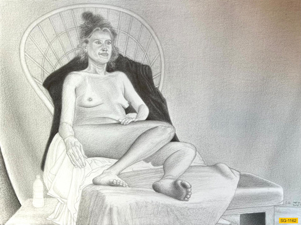 Untitled (female nude) by Spence Guerin