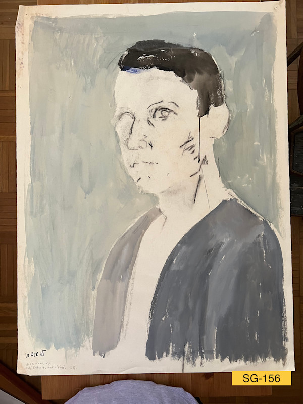 Self Portrait, Unfinished, Fort Knox, Kentucky by Spence Guerin
