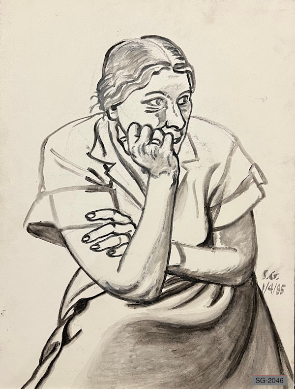 Untitled (Deb with arms crossed) by Spence Guerin