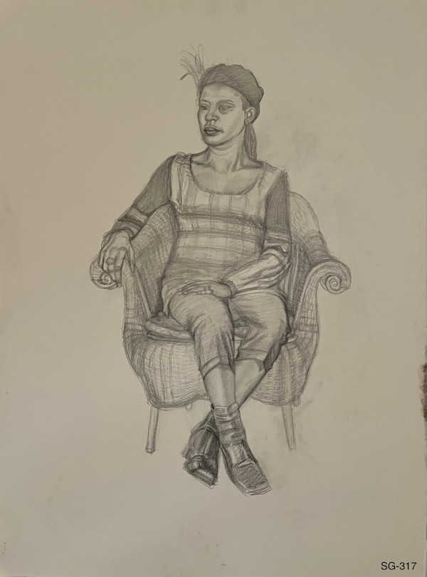 Untitled (female model) by Spence Guerin