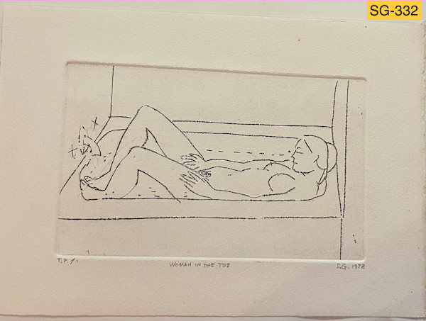 Woman in the Tub by Spence Guerin