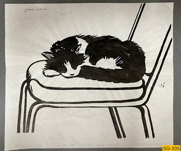 Sleeping Cat, Named Depression by Spence Guerin