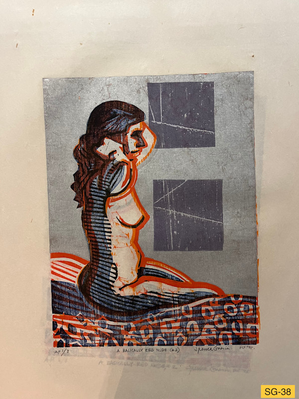 A Basically Red Nude #2 by Spence Guerin