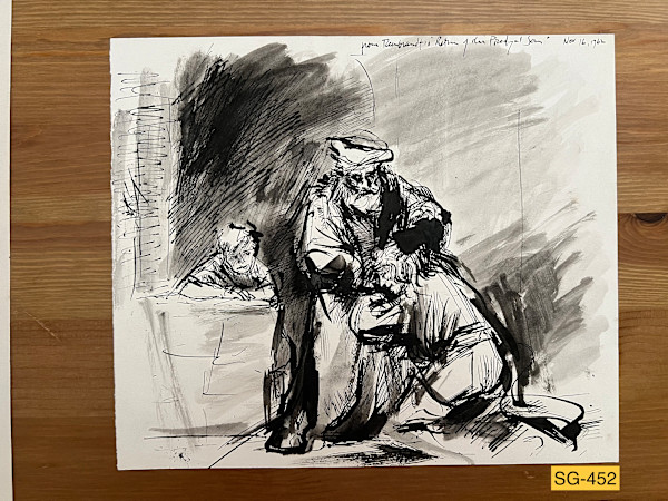 from Rembrandt's "Return of the Prodigal Son" by Spence Guerin