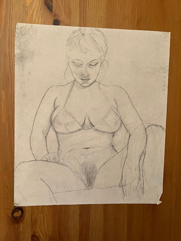 Untitled (nude) by Spence Guerin