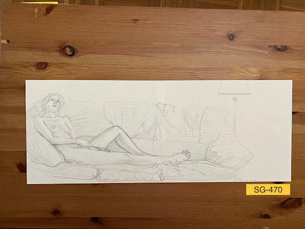 Untitled (nude) by Spence Guerin