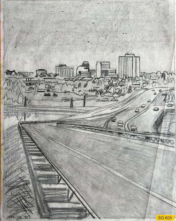 Untitled (Urban scene) by Spence Guerin