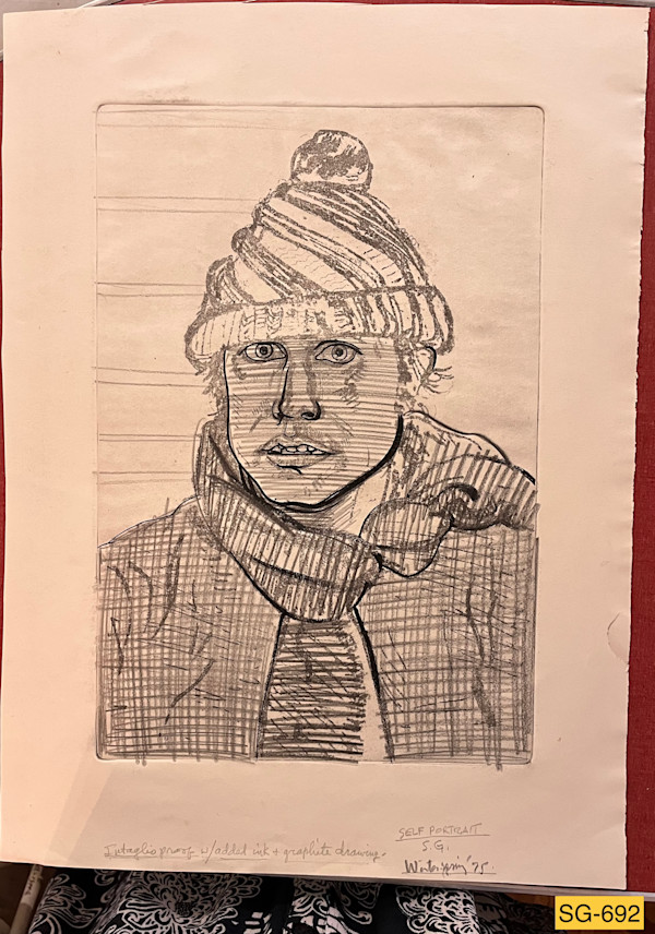 Self portrait by Spence Guerin