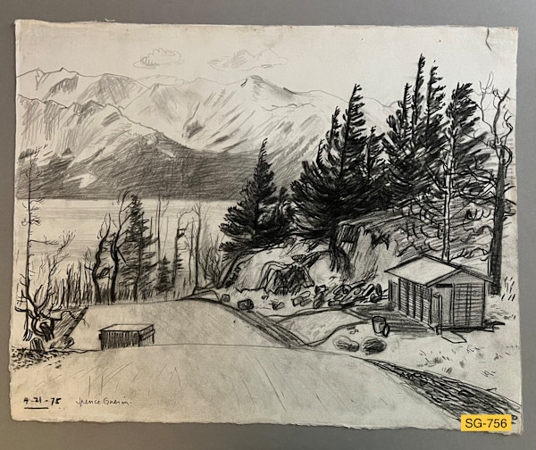 View from McHugh Creek Park on Turnagain Arm by Spence Guerin