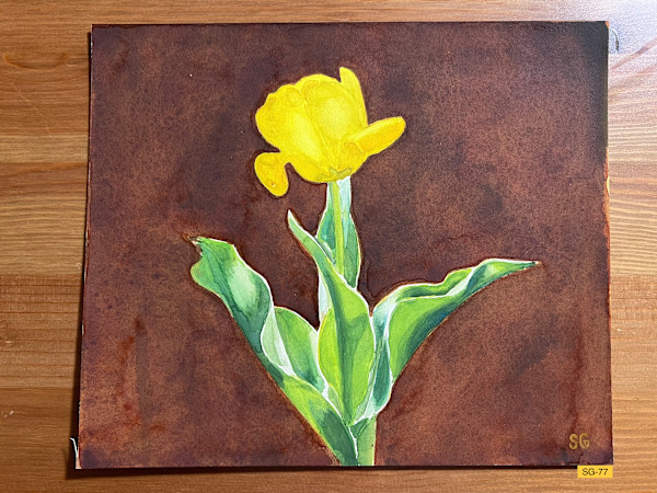 Yellow Flower in Orlando Park by Spence Guerin