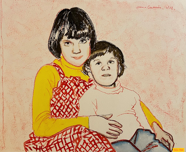 Two Sisters, Portrait Study 2 by Spence Guerin