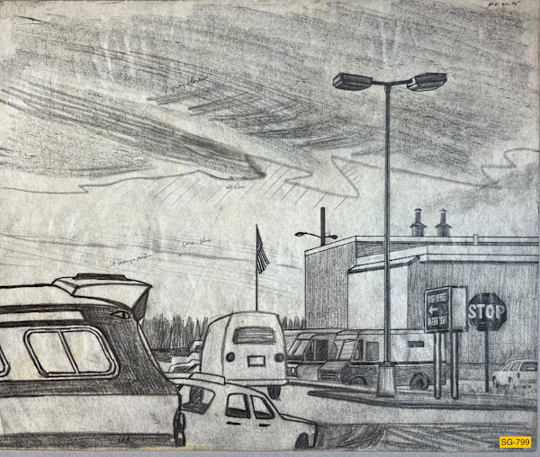 Untitled (Post Office) by Spence Guerin