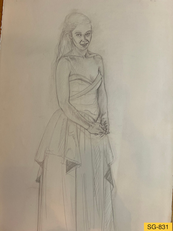 Study for a Portrait of Ms. X by Spence Guerin