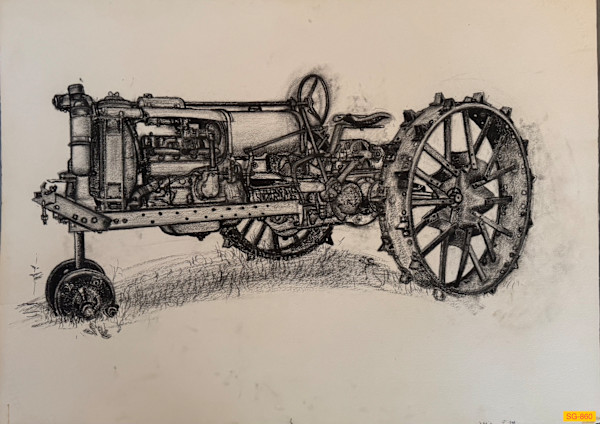 Old Tractor, McCormick-Deering Farmall by Spence Guerin