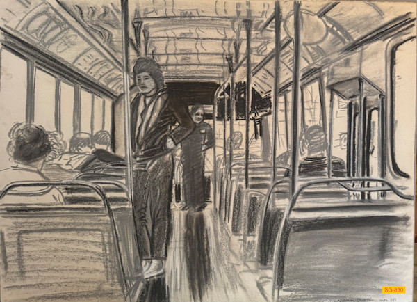 On Anchorage People Mover Bus by Spence Guerin