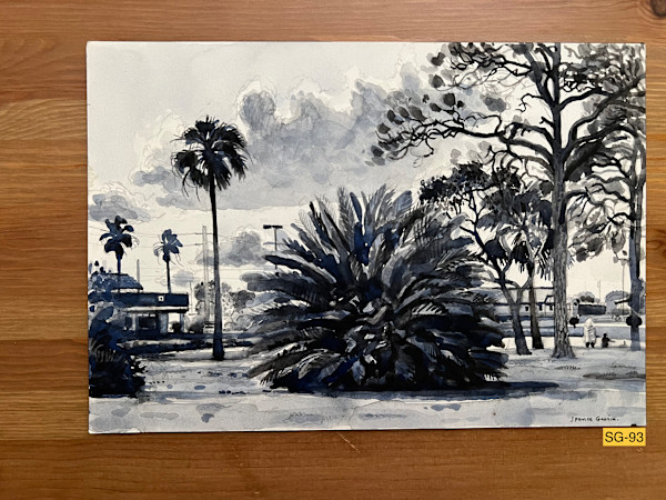Wells Park Behind Library by Spence Guerin