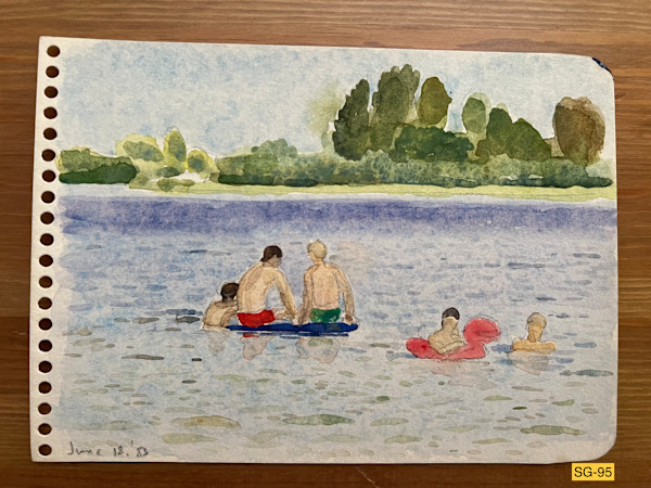 Swimmers by Spence Guerin