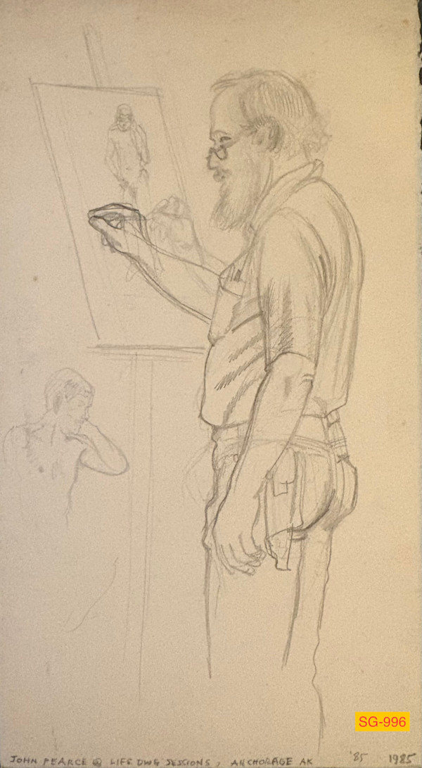 John Pearce, Drawing by Spence Guerin