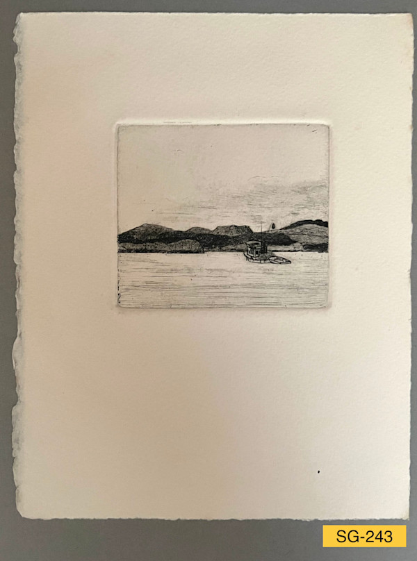Seiner at Anchor, Kodiak #1 by Spence Guerin