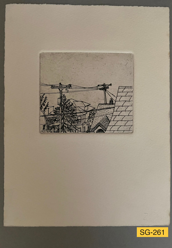 Rooftops, Queene [sic] Anne Hill #1 by Spence Guerin