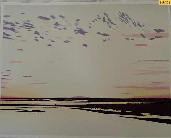 Knik River + Mount Susitna (Sleeping Lady Mountain) Sunset Proof 17 by Spence Guerin
