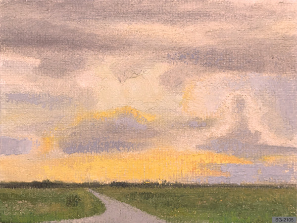 Kissimmee Prairie Sunset by Spence Guerin