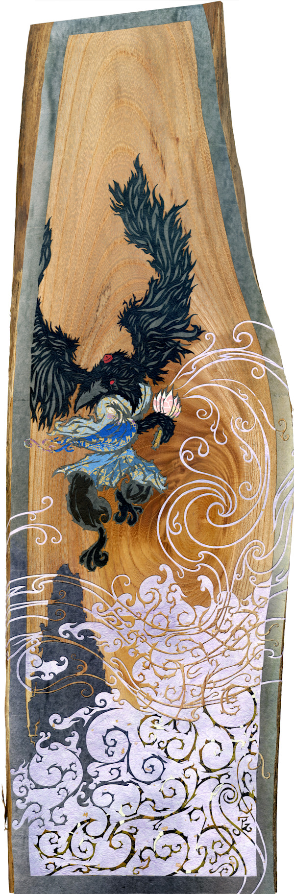Upon Black Wings, A Howling Wind by Patrick Gannon
