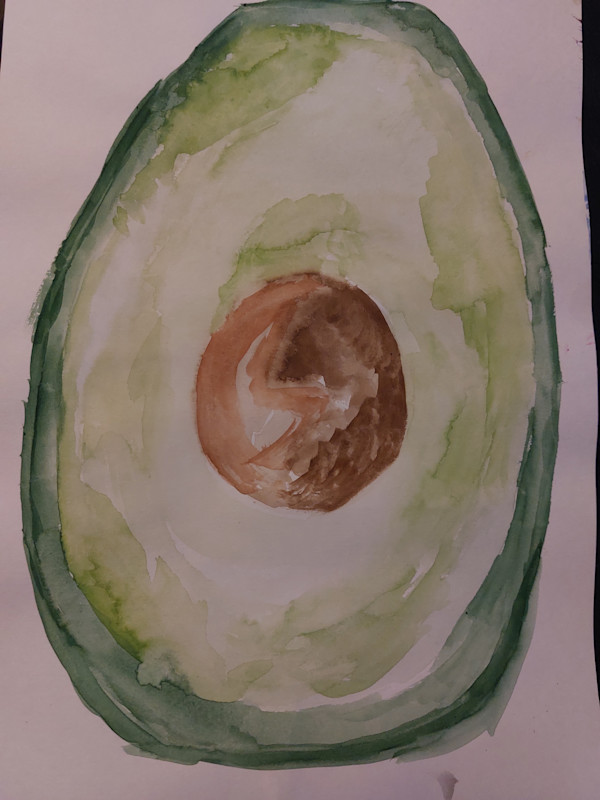 Still life fruit by Yvonne Cavens