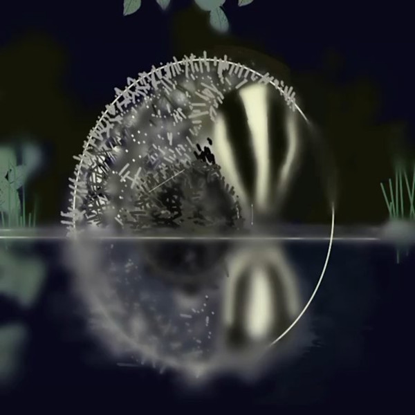 Brock the Badger by Yvonne Cavens, Image 1.